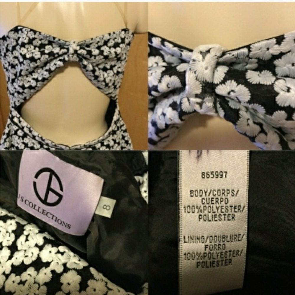 JS Collectios Strapless High Low - Picture 5 of 8